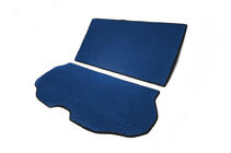 Volvo XC70 2007-2013 Trunk Mat 2-Piece (EVA, Blue) photo 2