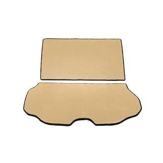 Trunk mat 2-piece (EVA, Beige) photo 1