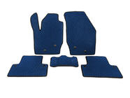 Volvo XC90 2002-2014 EVA Floor Mats (Blue) 7-seater, 3 rows photo 3