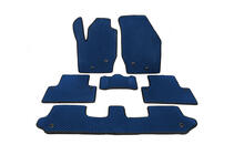 Volvo XC90 2002-2014 EVA Floor Mats (Blue) 7-seater, 3 rows photo 1