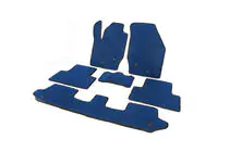 Volvo XC90 2002-2014 EVA Floor Mats (Blue) photo 2