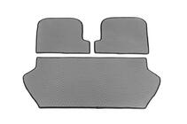 Volvo XC90 2002-2014 Trunk Mat 3-Piece (EVA, Gray) photo 1
