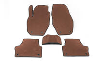 Volvo XC60 2009-2017 EVA Floor Mats (Brown) photo 1