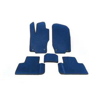EVA Floor Mats (5-Seater, Blue) photo 1