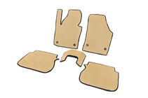 Volkswagen Caddy 2015-2020 EVA Floor Mats (Beige) 2 pcs, front photo 6