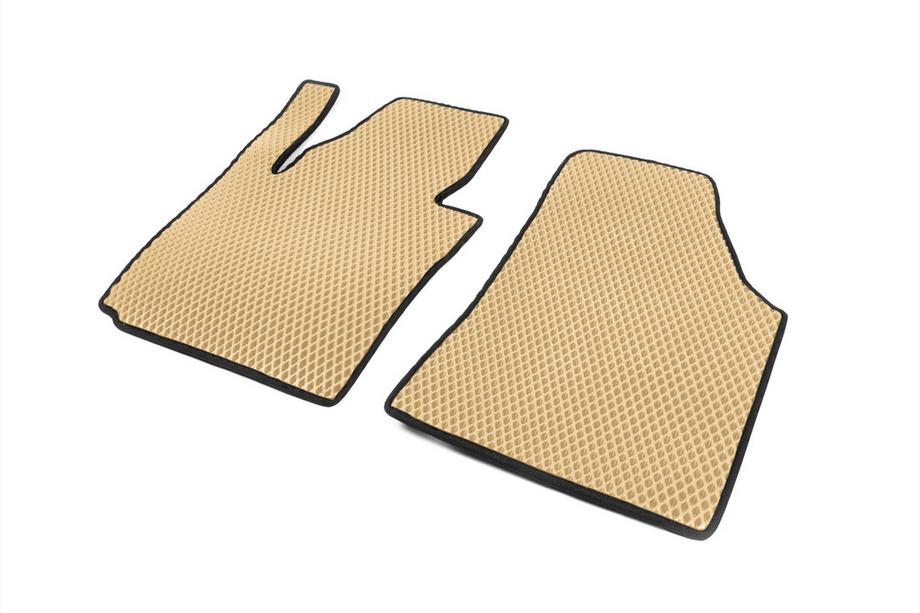 Volkswagen Caddy 2015-2020 EVA Floor Mats (Beige) 5 pcs, front and rear (standard, 2 sliding doors) Photo 2