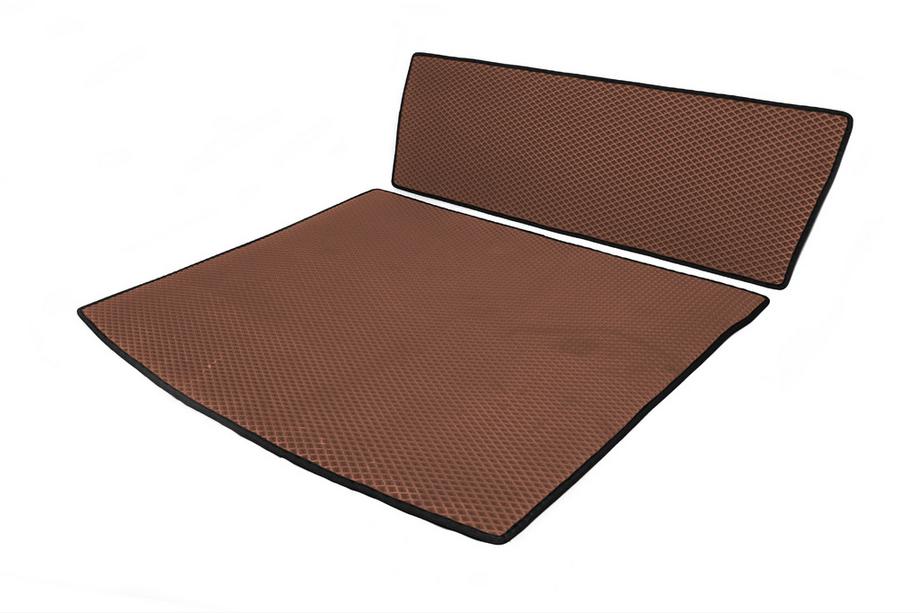 Volkswagen Caddy 2015-2020 Trunk Mat V2 MAXI (EVA, Brown) Photo 2