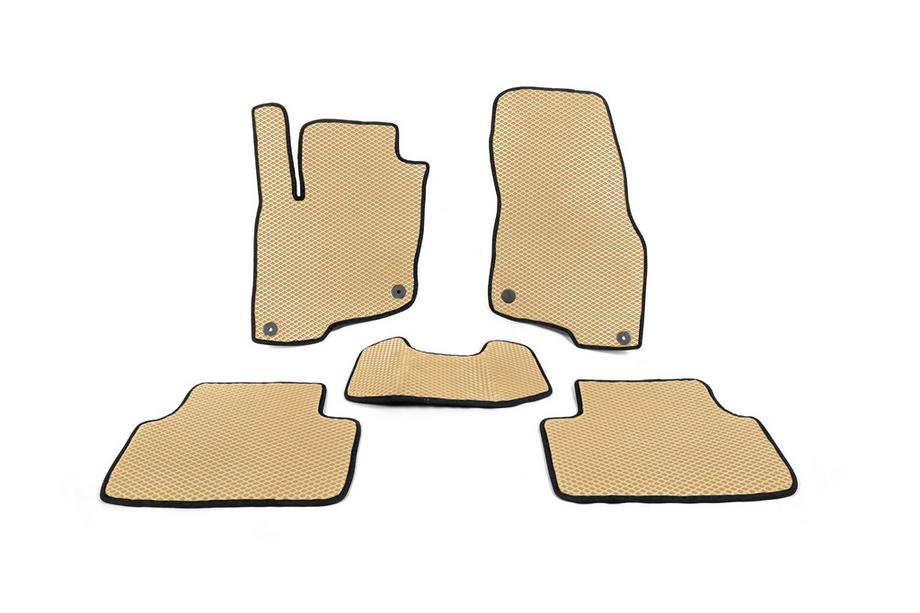 Volkswagen E-Tharu 2020- EVA Floor Mats (Beige) Image
