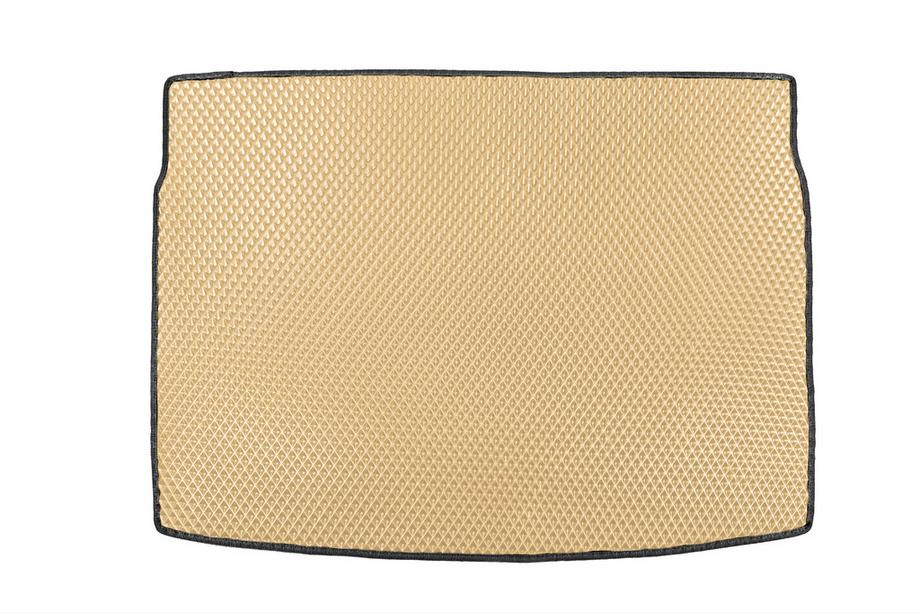 Volkswagen Golf 6 2008-2014 Trunk Mat (HB, EVA, Beige) Image
