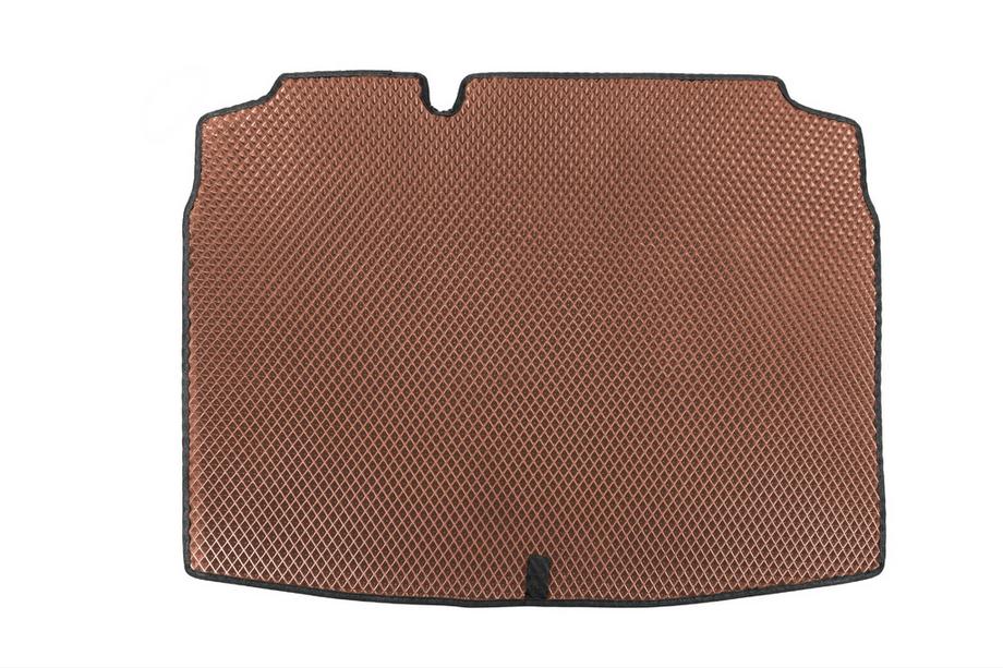 Volkswagen Golf 5 2003-2009 Trunk Mat (HB, EVA, Brown) Image