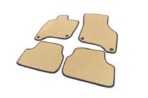 Volkswagen Golf 7/E-Golf 2012-2020 EVA Floor Mats for E-Golf (Beige) photo 2