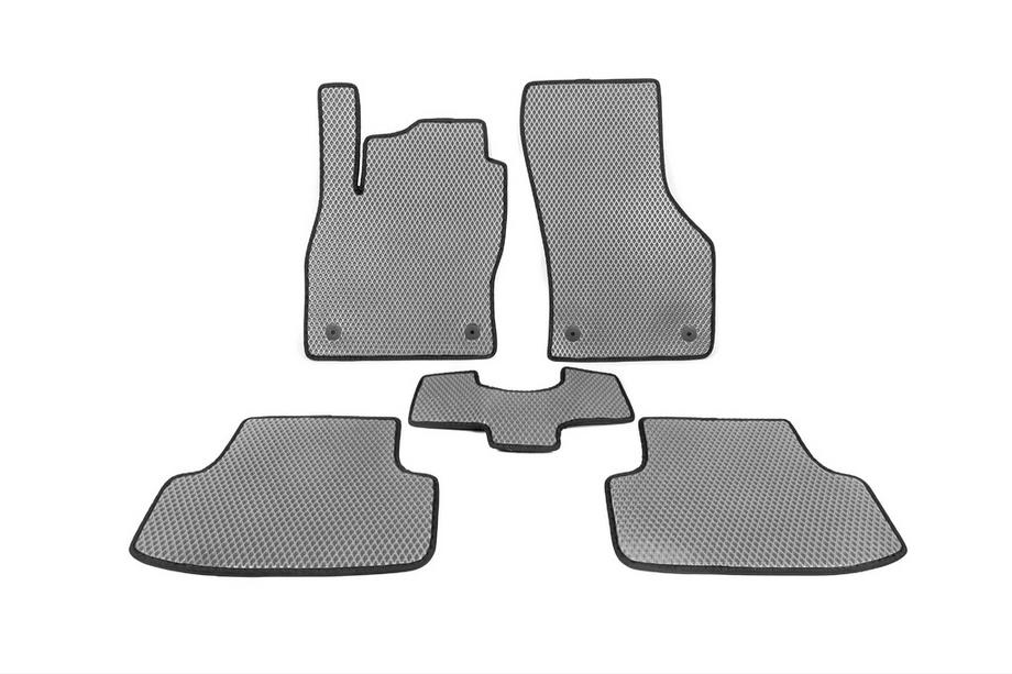 Volkswagen Golf 7/E-Golf 2012-2020 EVA Floor Mats for Golf 7 (Gray) Image