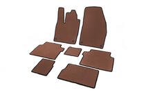 Volkswagen ID.6 2021- EVA Floor Mats (Brown) photo 2