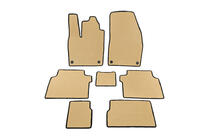 Volkswagen ID.6 2021- EVA Floor Mats (Beige) 2 Rows photo 1