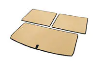 Volkswagen ID.6 2021- Trunk Mat (EVA, Beige) photo 2