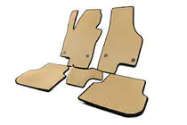 Volkswagen Jetta 2011-2018 EVA Floor Mats (Beige) photo 2
