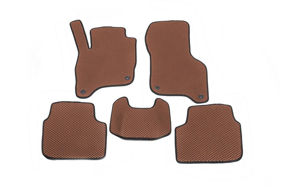 Volkswagen Lavida/e-Lavida 2019- EVA Floor Mats (Brown) Image