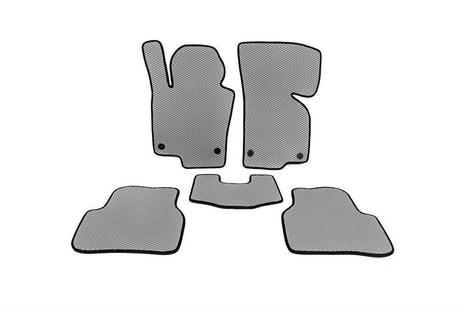 Volkswagen Passat CC 2008-2017 EVA Floor Mats (Gray) Image