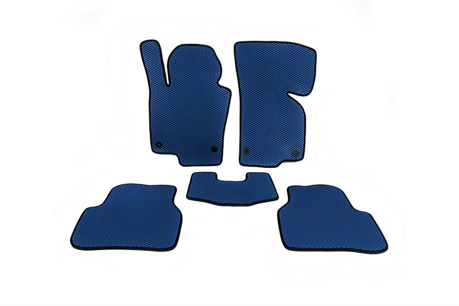 Volkswagen Passat CC 2008-2017 EVA Floor Mats (Blue) Image