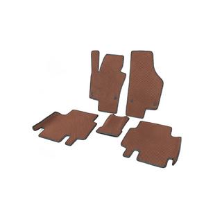 Polyurethane Floor Mats (2 Rows, EVA, Brown) photo 2
