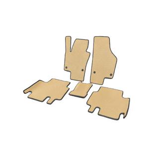 Polyurethane Floor Mats (2nd Row, EVA, Beige) photo 2