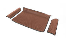 Volkswagen Sharan 2010-2023 Trunk mat lower (EVA, Brown) photo 2