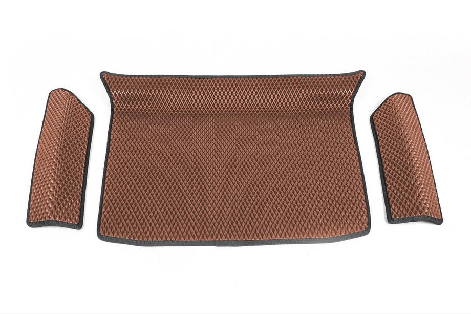 Volkswagen Sharan 2010-2023 Trunk mat lower (EVA, Brown) Image