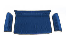 Volkswagen Sharan 2010-2023 Trunk mat lower (EVA, Blue) photo 1