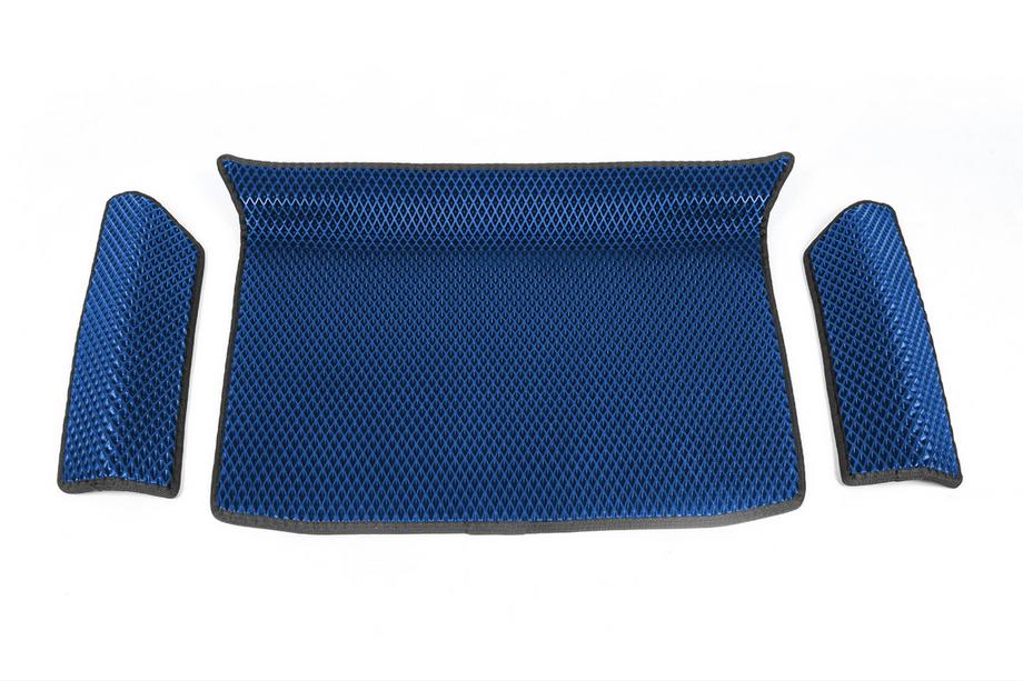 Volkswagen Sharan 2010-2023 Trunk mat lower (EVA, Blue) Image
