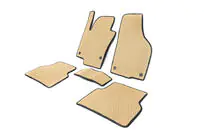 Volkswagen Tiguan 2007-2016 EVA Floor Mats (Beige) photo 2