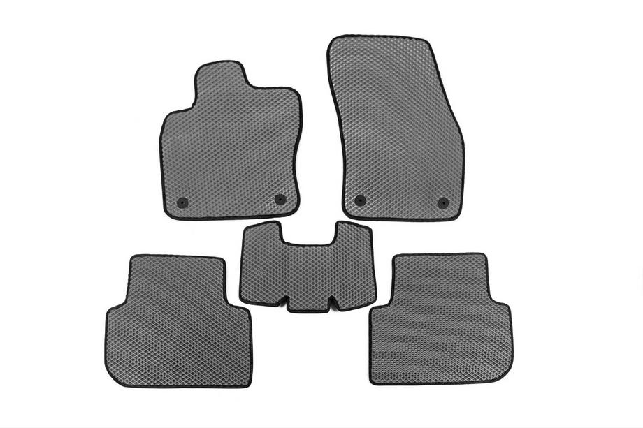 Volkswagen Tiguan 2016-2023 EVA Floor Mats (Gray) Image