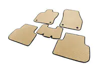 Volkswagen Tiguan 2016-2023 EVA Floor Mats (Beige) photo 2
