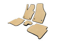 Volkswagen Touran 2010-2015 EVA Floor Mats (Beige) photo 2