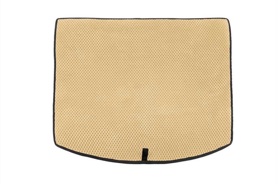 Volkswagen Touran 2003-2010 Trunk Mat (EVA, 5-Seater, Beige) Image