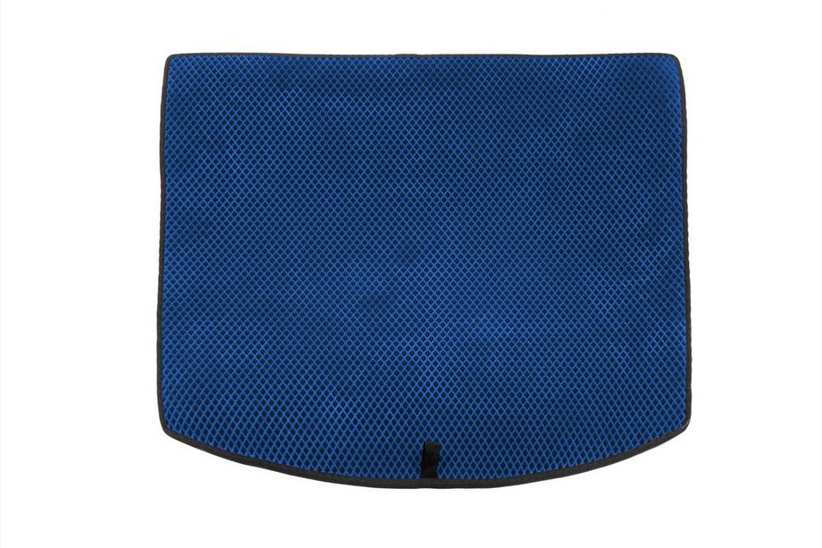 Volkswagen Touran 2010-2015 Trunk Mat (EVA, 5-Seater, Blue) Image