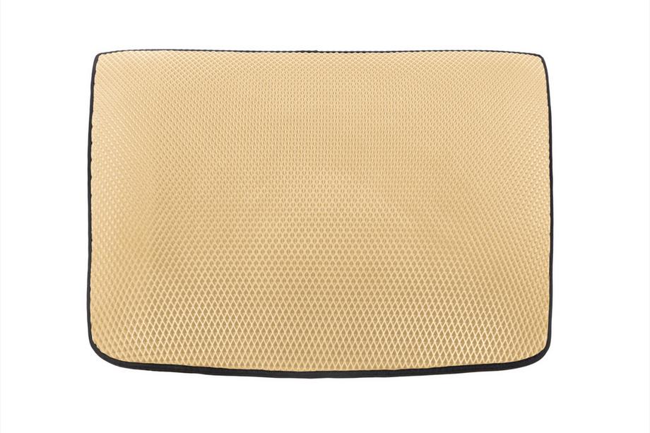 Volkswagen Touareg 2002–2010 Trunk Mat V1 (EVA, Beige) Photo 1