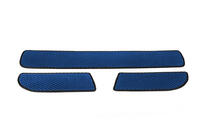 Mercedes Sprinter W907/W910 2018- Polyurethane Door Sill Mats (3 pcs, EVA, Blue) photo 1