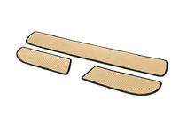 Mercedes Sprinter W907/W910 2018- Polyurethane Door Sill Mats (3 pcs, EVA, Beige) photo 2