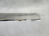 Hyundai Tucson TL 2016-2021 Clearance Trunk Lid Trim above License Plate (2015–2018, upper, wide, stainless steel) photo 4