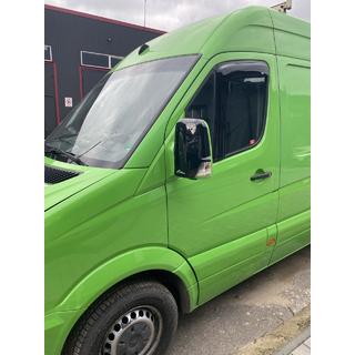 Mirror Covers BlackEdition (2 pcs, plastic) Volkswagen Crafter 2006-2016 photo 4