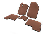 Dacia Logan I 2005-2008 EVA Floor Mats (Brown) photo 2