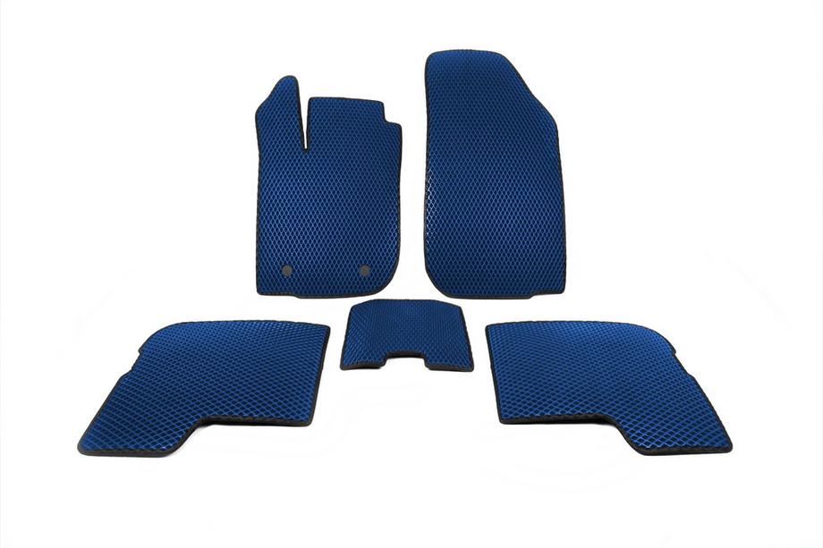 Dacia Logan I 2005-2008 EVA Floor Mats (Blue) Image