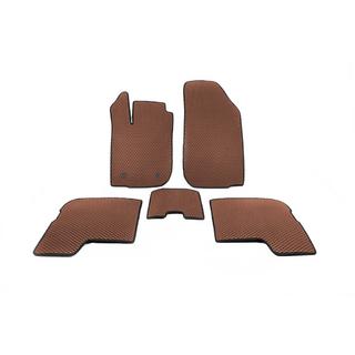 EVA Floor Mats (Brown) Dacia Logan I 2008-2012 photo 1