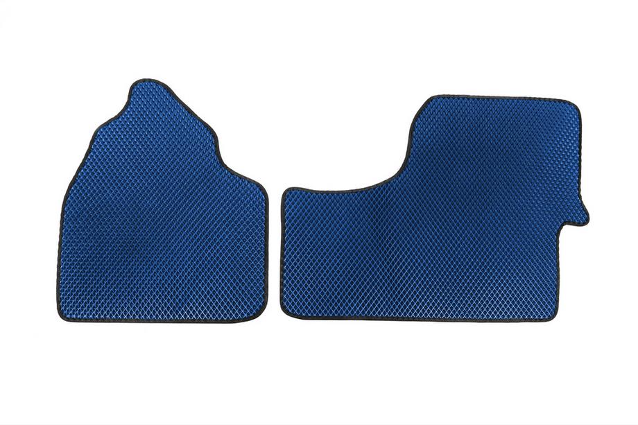 Volkswagen Crafter 2006-2016 EVA Floor Mats V2 (Blue) Image