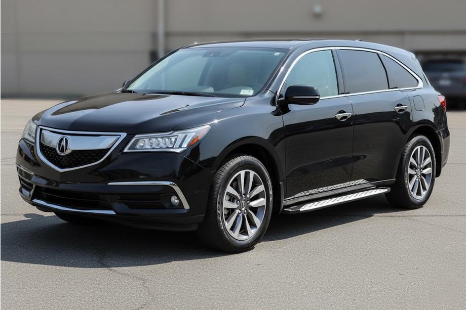 Acura MDX 2013-2020 Side Steps Shining V1 (2 pcs, Aluminum) Image