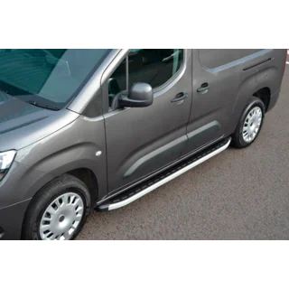 Side Steps Fullmond (2 pcs, Aluminum) Fiat Doblo III 2023- photo 2