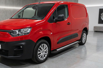 Fiat Doblo III 2023- Side Steps New Vision Black (2 pcs, Aluminum) photo 1