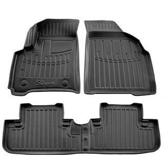 Stingray 3D Rubber Floor Mats (5 pcs, Polyurethane) Chevrolet Tacuma/Rezzo 2000-2008