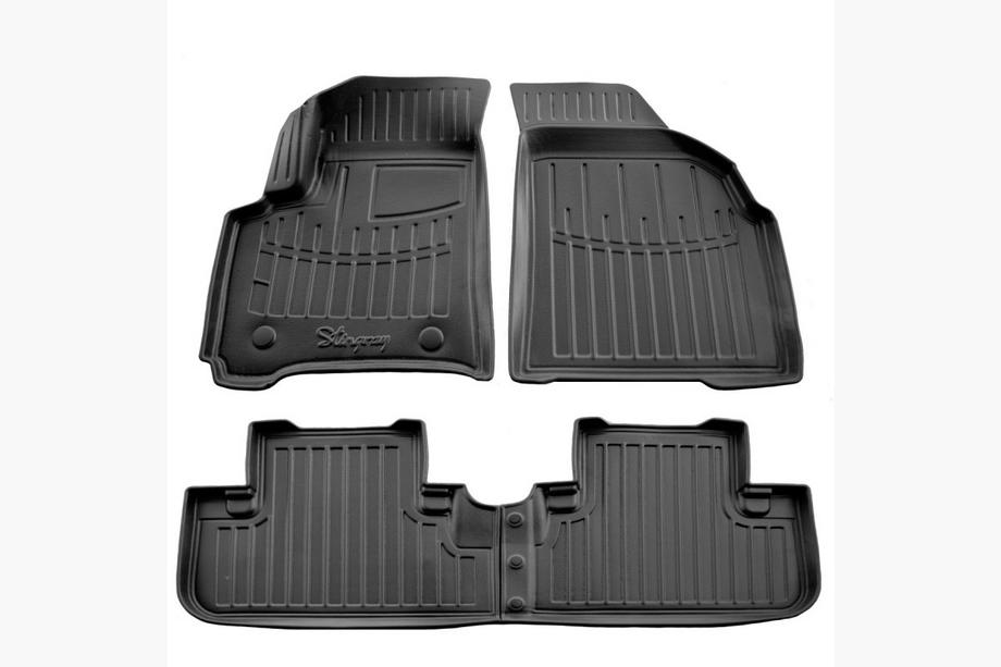 Chevrolet Tacuma/Rezzo 2000-2008 Stingray 3D Rubber Floor Mats (5 pcs, Polyurethane) Image