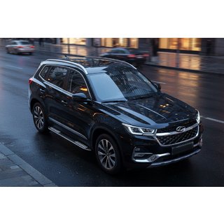 Side Steps Tayga V2 (2 pcs, Aluminum) Chery Tiggo 7 2020- photo 1